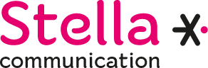 Logo Stella'Communication rose